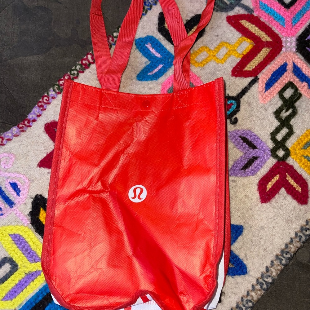 lululemon athletica Red Tote Bag